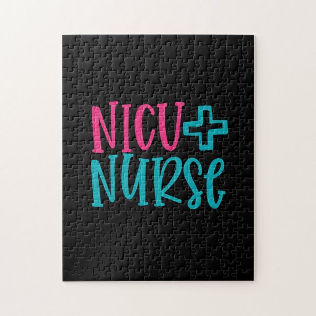 Puzzle Nurse Gift | Enfermero de la NICU (Vertical)