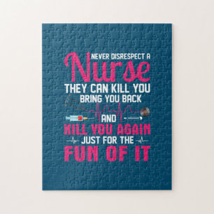 Puzzle Nurse Gift Nunca Ignorar A Una Enfermera