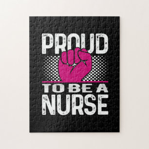 Puzzle Nurse Gift Proud To Be A Nurse