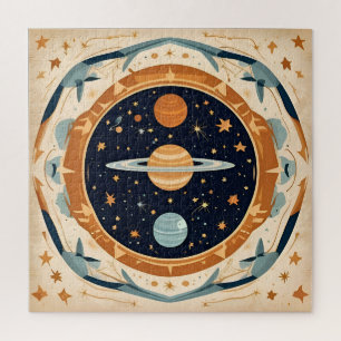 Puzzle Nursera estelar vintage, espacio, cosmos, universo