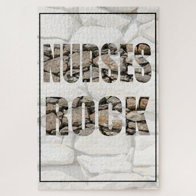 PUZZLE NURSES ROCK (Vertical)