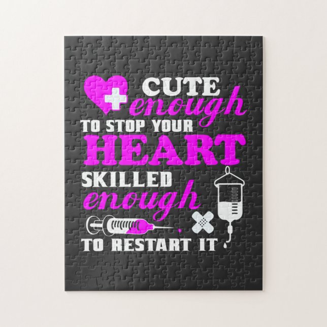Puzzle Nursing Life | Cute Enough Nurse (Vertical)