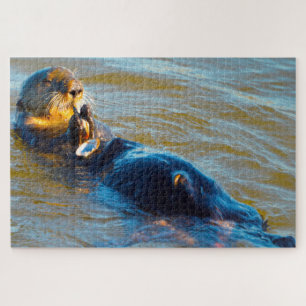 Puzzle Nutria marina
