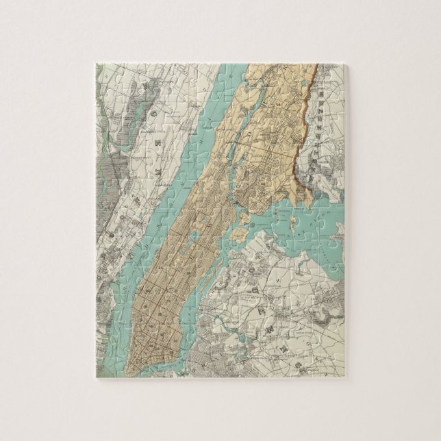 Puzzle NY City, Brooklyn (Vertical)