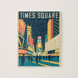 Puzzle NYC con Stunning Times Square