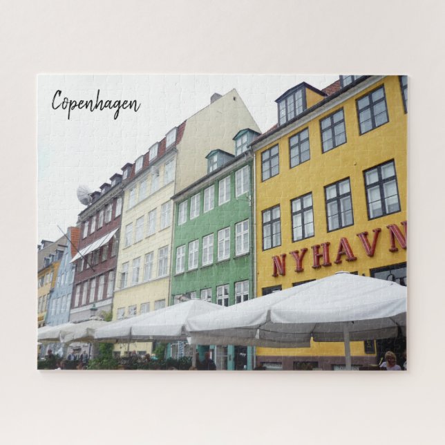 Puzzle Nyhavn Copenhague (Horizontal)