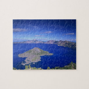 Puzzle O, Crater Lake NP, Wizard Island y Crater