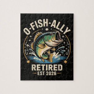 Puzzle O-Fish-Ally Retirado 2026 Pescador Pesca