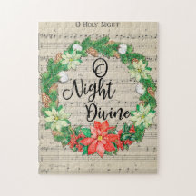 O Hoja Santa Hoja Navidades de música Wreath