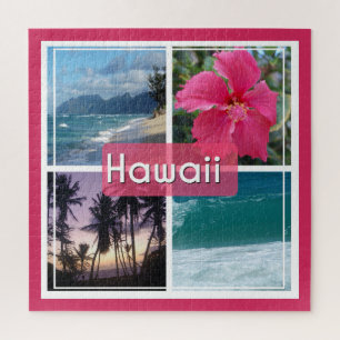 Puzzle Oahu, capa marina de Hawaii