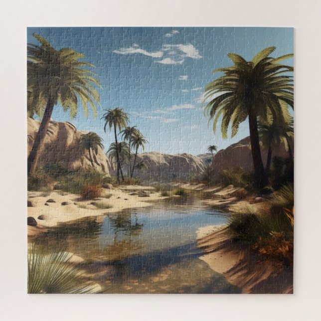 Puzzle Oasis de paz (Vertical)