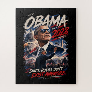 Puzzle Obama 2028 Ya que las reglas ya no existen