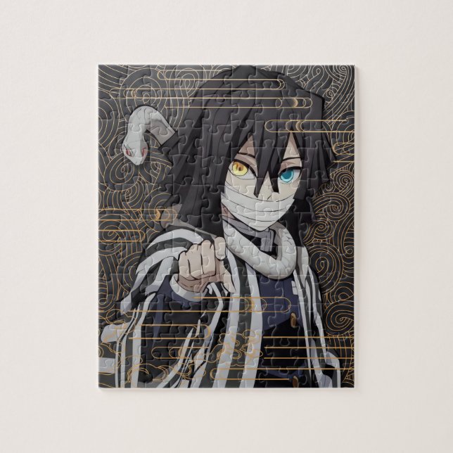 Puzzle Obanai Iguro Gold (Vertical)