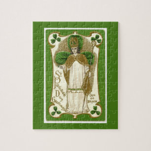 Puzzle Obispo Religioso del Día de San Patricio de Irland