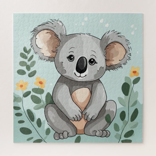 Puzzle obra de arte de koala (Vertical)