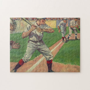 Puzzle Obra de arte de los videojuegos de béisbol (1909)