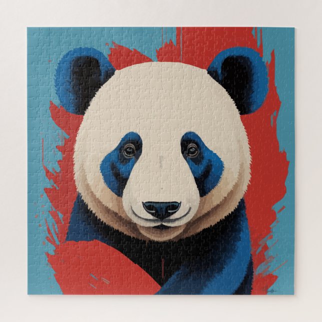 Puzzle Obra de arte de Panda (Vertical)