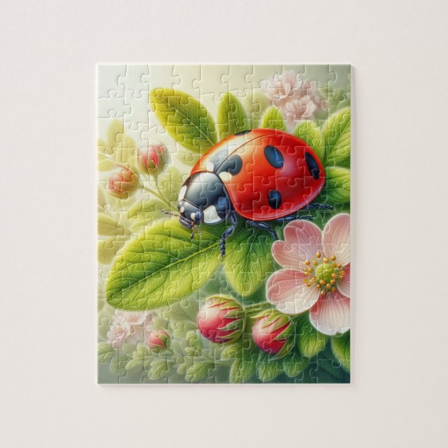 Puzzle Obra de arte floral/primavera (Vertical)