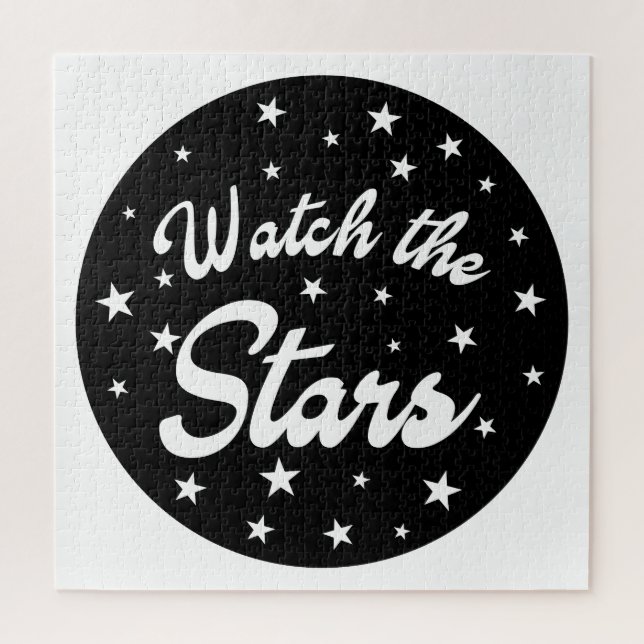 Puzzle Observar las estrellas (Vertical)