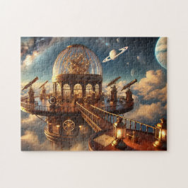 Puzzle Observatorio Celeste Steampunk Cúpula Estelar