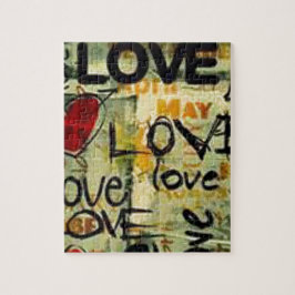 Puzzle Obtén Un Pequeño Graffiti De Amor