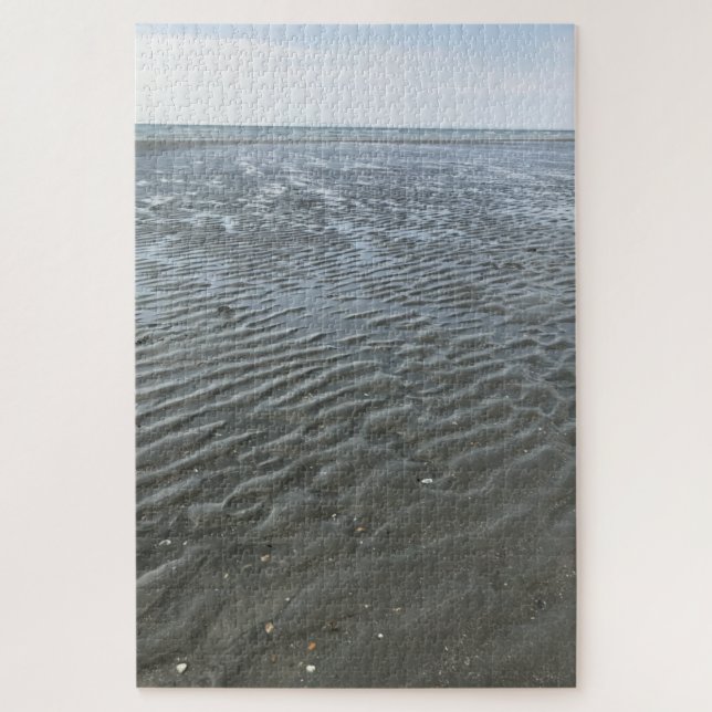 Puzzle Ocean West Wittering Beach Chichester Sussex Reino (Vertical)