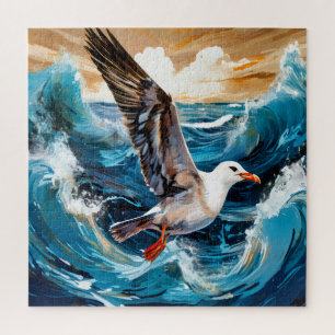 Puzzle Océano de gaviota