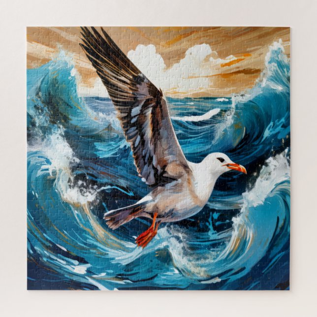 Puzzle Océano de gaviota (Vertical)