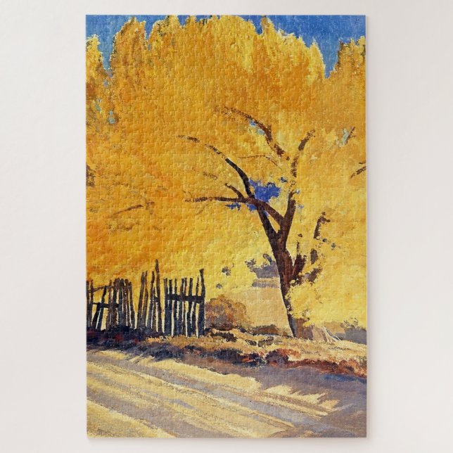 Puzzle “October Gold” de Maynard Dixon (Vertical)