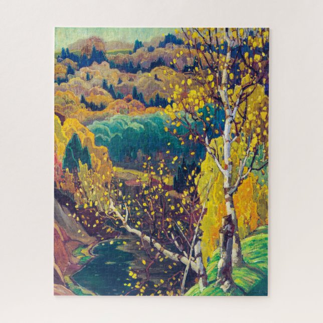 Puzzle October Gold | Franklin Carmichael | (Vertical)