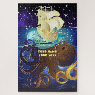 Puzzle Octopus Enorme y Caravella