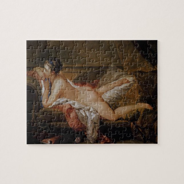 Puzzle Odalisco rubio por Francois Boucher (Horizontal)
