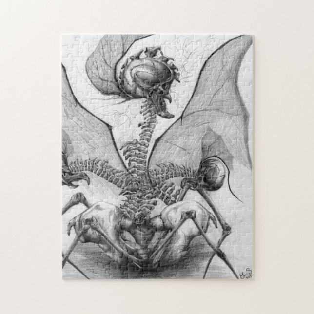 Puzzle Odd Bone Fellow Horror Monstruo del Arte Original (Vertical)