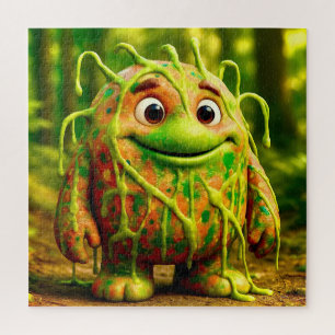 Puzzle OddFriends - Poster del Monstruo Verde de Gooey