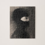 Puzzle Odilon Redon. Armor. Cara de mujer oscura. Simboli<br><div class="desc">Rompecabezas "Armor" de Odilon Redon.</div>