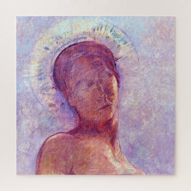 Puzzle Odilon Redon, ojos cerrados 1889 (Vertical)