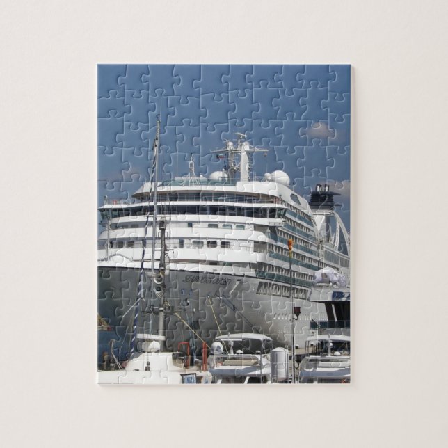Puzzle Odisea de Seabourn del barco de cruceros (Vertical)