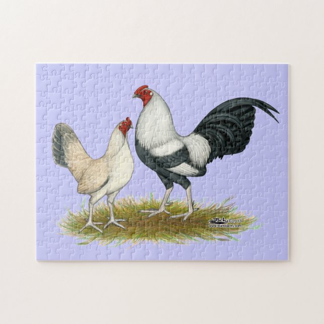 Puzzle OE Game Blue Silver Wheaten (Horizontal)