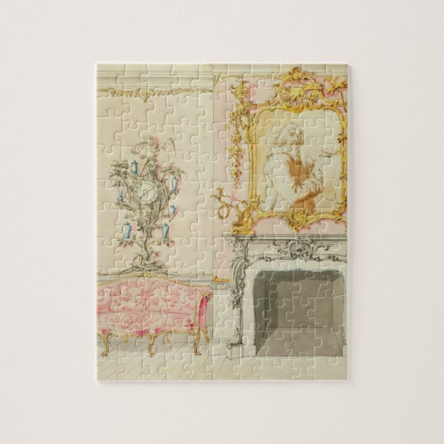 Puzzle Oferta para un interior de la sala de estar, (Vertical)