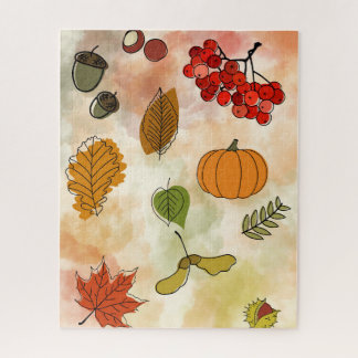Puzzle Offset Autumn jigsaw