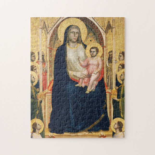 Puzzle Ognissanti Madonna, Giotto, 1306-1310 (Vertical)