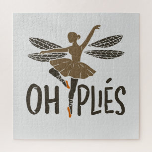 Puzzle Oh Plies Ballet Dance Teacher