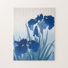 Ohara Koson, irlandeses azules - Bella Artes japon