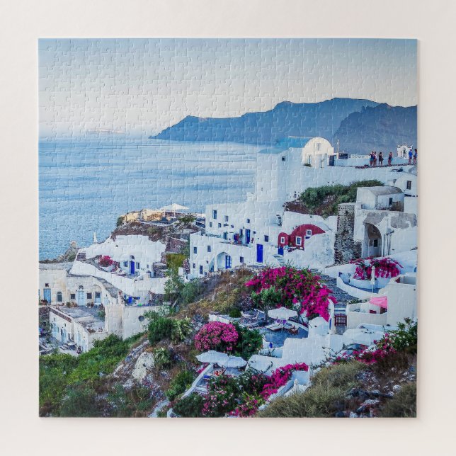 Puzzle Oia, Santorini, Grecia (Vertical)