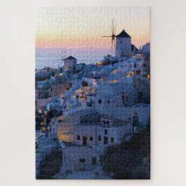 Puzzle Oia Santorini Greece Sunset
