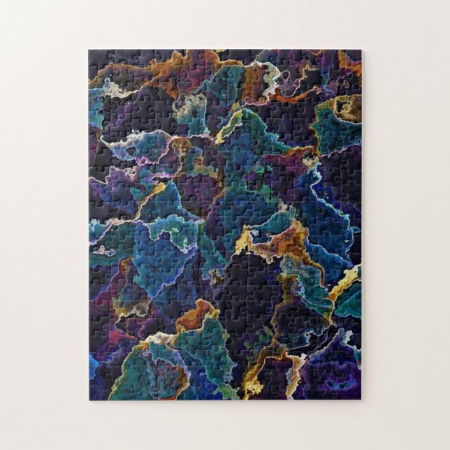 Puzzle Oil Slick  (Vertical)