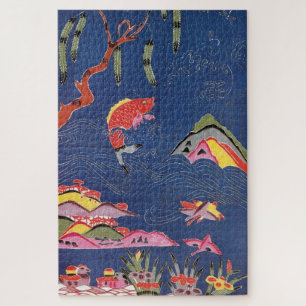 Puzzle Ojo japonés okinawense (Bingata)