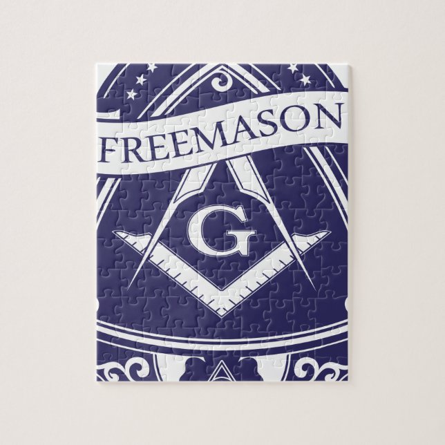 Puzzle Ojo Todo-que ve de Illuninati del Freemason (Vertical)