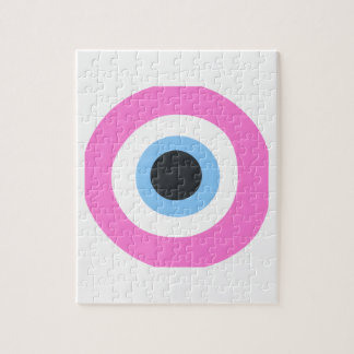 Puzzle ojo turco rosa