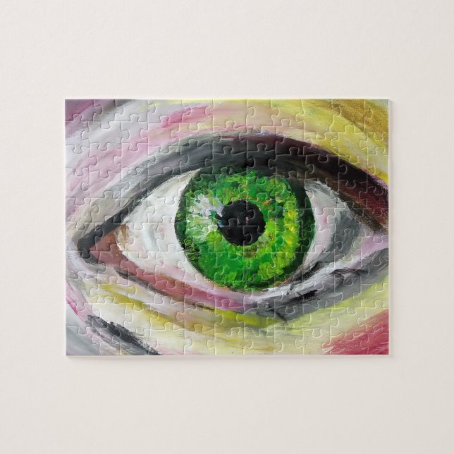 Puzzle Ojo verde (Horizontal)
